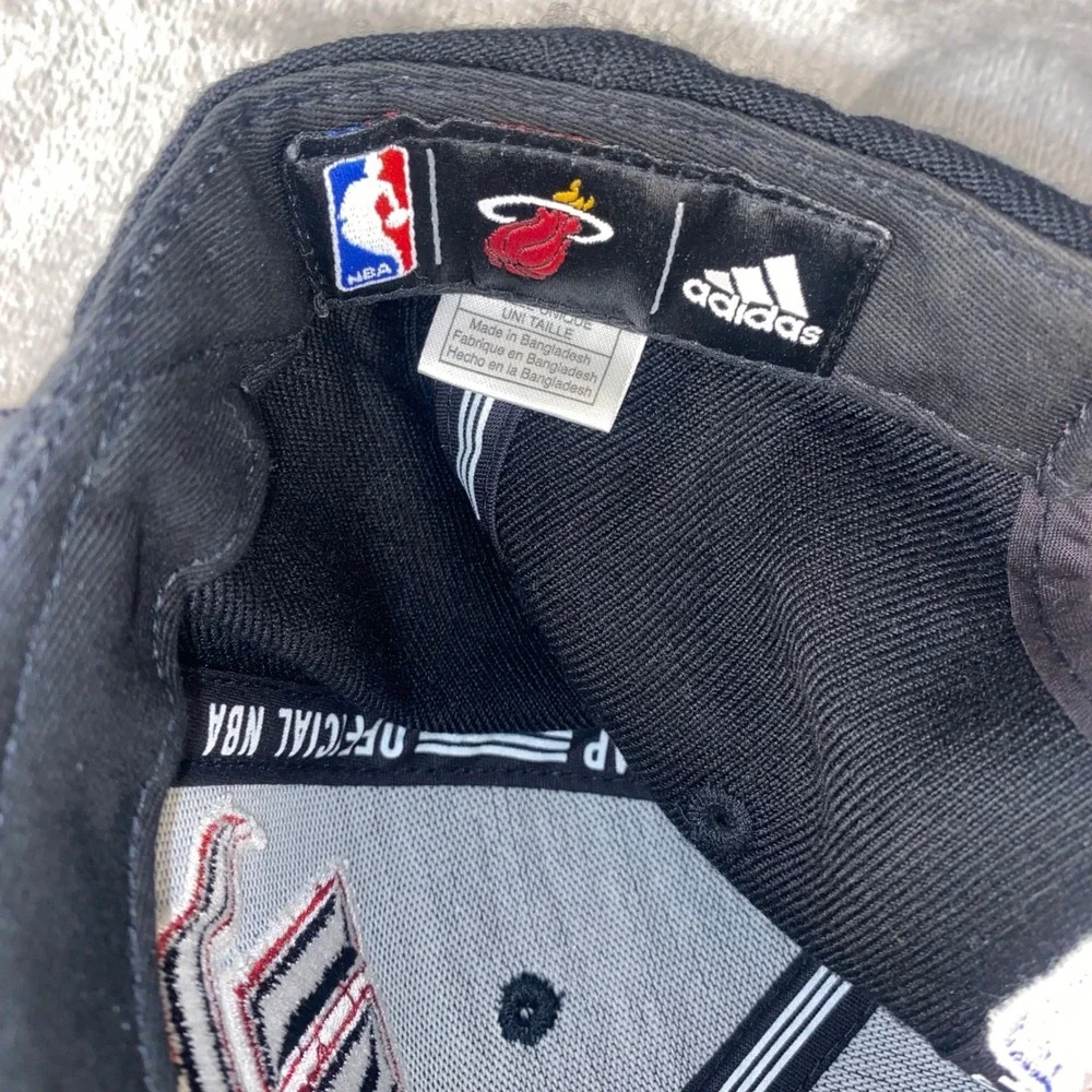 Miami Heat NBA Adidas 2013 Draft Cap One Size Fits‎ All